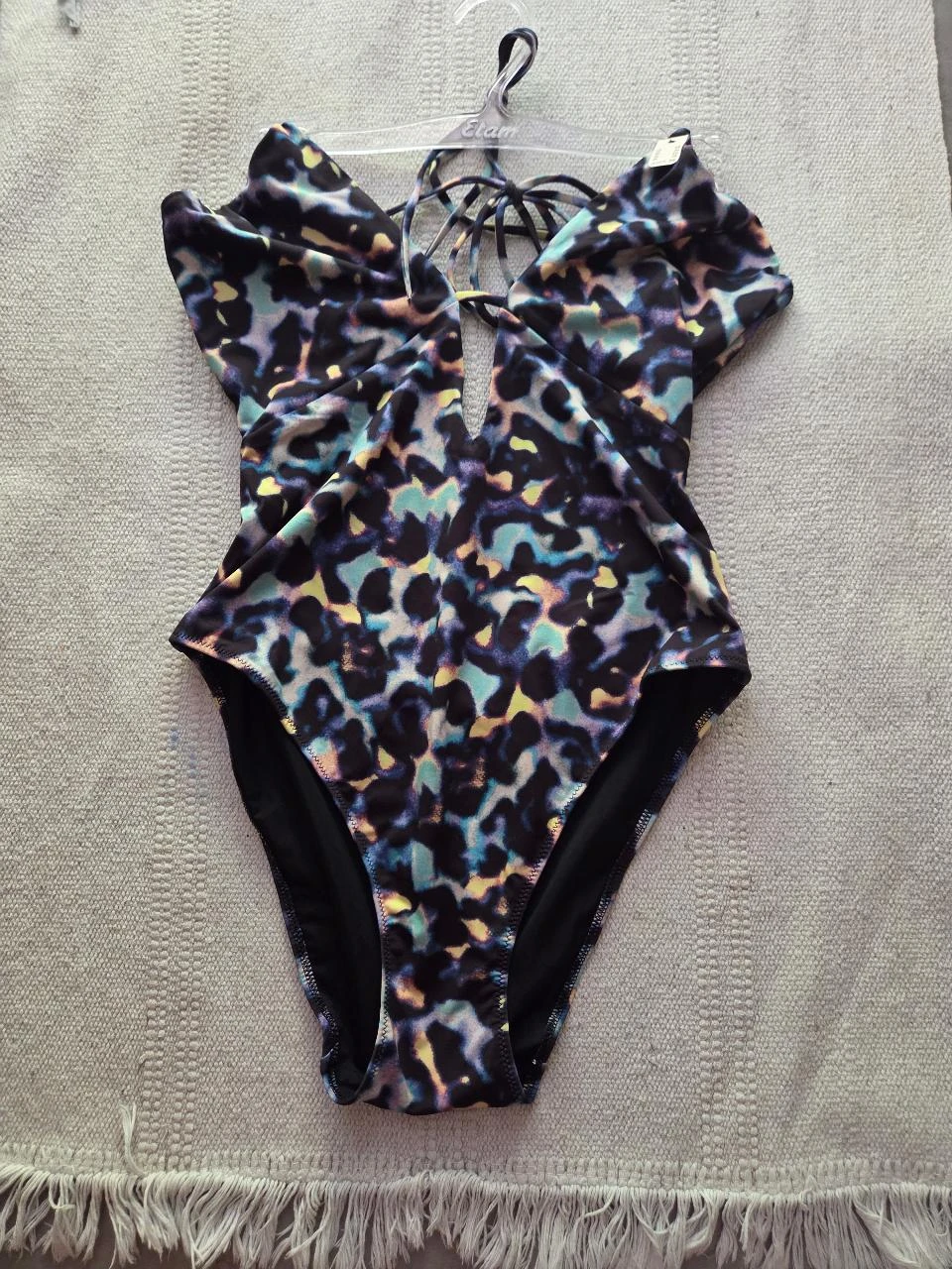 Bikini de una pieza con estampado de moda • Etam • Talla XS • Nuevo – photo 3